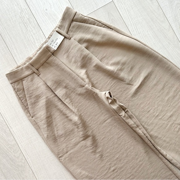 Abercrombie wide leg tailored pants - Picture 2 of 12